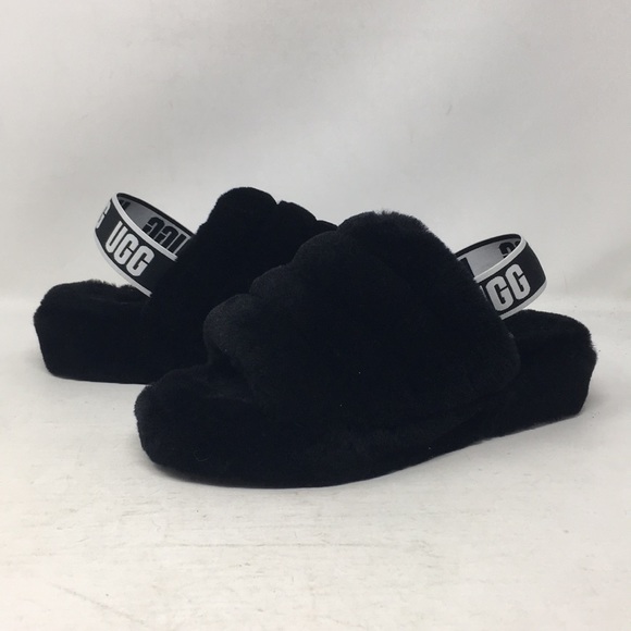 UGG Shoes - Women’s UGG Fluff-Yeah in Black size 8